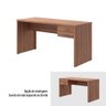 Mesa Primore Prática com Gaveta 1,20 M Nogal - 2