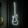 Painel Luminoso Criativo Guitarra - Neon Led Branco Quente - 1
