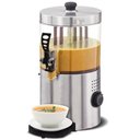 Ver imagem 3 de Chocolateira Versátil 3 Litros com Pá Giratória Co1302 Marchesoni Aquecedor de Bebidas Inox 220v