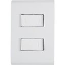 Ver imagem 1 de Conjunto 4x2 com 1 Interruptor Simples 10 a 250 V e 1 Interruptor Paralelo 10 a 250 V Liz