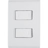 Conjunto 4x2 com 1 Interruptor Simples 10 a 250 V e 1 Interruptor Paralelo 10 a 250 V Liz - 1