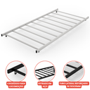 Ver imagem 3 de Cama Auxiliar Solteiro em Aço Industrial com Rodízios