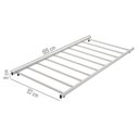 Ver imagem 2 de Cama Auxiliar Solteiro em Aço Industrial com Rodízios