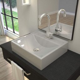 Cuba para Banheiro Q39W Ravena Compace - 1