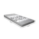 Ver imagem 2 de Colchão Solteiro Firme Espuma D33 Coala Certificado Inmetro 188x88x12 - Cinza