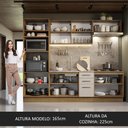 Ver imagem 6 de Armário de Cozinha Completa 270cm Rustic/crema Agata Madesa 01
