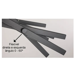 Lustre de Led Luminária Moderna Espinha de Peixe 3 Cores Controle Remoto 100w - Brinovar - 6 Lustre de Led Luminária Moderna Espinha de Peixe 3 Cores Controle Remoto 100w - Brinovar - 6