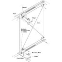 Ver imagem 2 de Conjunto 02 Dobradiças 40mm 95º de Embutir para Porta Escamoteável 19 a 32mm Hafele 01 Kit