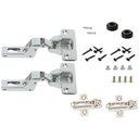 Ver imagem 1 de Conjunto 02 Dobradiças 40mm 95º de Embutir para Porta Escamoteável 19 a 32mm Hafele 01 Kit