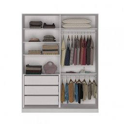 Guarda-Roupa Solteiro com Espelho 2 Portas de Correr Rc2002 - 2