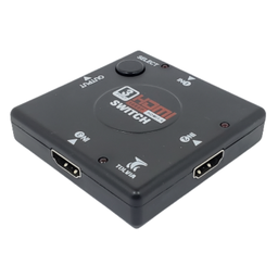 Hub Switch HDMI 3 Entradas 1 Saida PC Notebook PS3 Xbox DVD HDTV Tolvia/Xtrad 3 em 1 - 2
