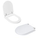 Ver imagem 2 de Assento Sanitário Tampa de Vaso Branco Mdf Laqueado Calypso para Bacia Incepa