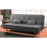 Sofá Cama Silver Linho Cinza Grafite 1,92 - Speciale Home - 2