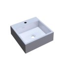 Ver imagem 2 de Cuba para Banheiro Q355W Quadrada Compace Branco