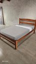 Ver imagem 2 de Cama Casal em Madeira Maciça Eucalipto