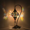 Ver imagem 1 de ABAJUR DE MESA MOSAICO TURCO - UVPHR45