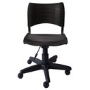 Ver imagem 2 de Cadeira Giratória Carenada Modelo Iso - Preta