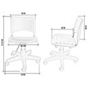 Ver imagem 5 de Cadeira Giratória Carenada Modelo Iso - Preta