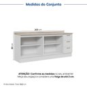 Ver imagem 7 de Cozinha Planejada 2 Peças 2 Balcões com Tampo Marselha CabeCasa MadeiraOriginals Branco