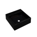 Ver imagem 2 de Cuba para Banheiro Q355W Quadrada Compace Preto