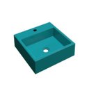 Ver imagem 2 de Cuba para Banheiro Q355w Quadrada Compace