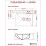 Cuba para Banheiro Q44w Lunna Compace - 3