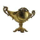 Ver imagem 2 de Centro de Mesa Abu Dhabi Dourado - 34x49x22cm Prime Home Decor