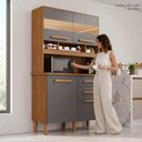 Ver imagem 5 de Armário de Cozinha com Reflecta 4 Portas 2 Gavetas Isis