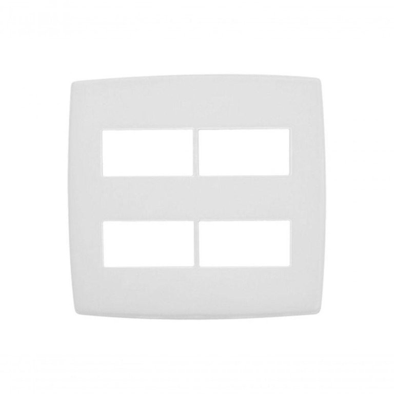 Pial Plus Modulo Placa 2+2 Posto Sep 4x4 Pp Br 618514 Pial Plus Modulo Placa 2+2 Posto Sep 4x4 Pp Br 618514