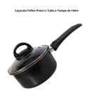 Ver imagem 3 de Panela Caçarola Antiaderente C/ Cabo Tampa de Vidro N24 4,5l