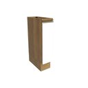 Ver imagem 1 de Nicho Porta Condimentos Celeste Kappesberg 100% Mdf Nogueira/branco 20cm