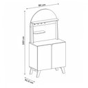 Ver imagem 4 de Balcão Buffet Cantinho do Café Bali Naturale/terracota - Pnr Móveis