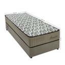 Ver imagem 5 de Cama Box com Colchão Solteirão Molas Ensacadas Barcelona Firme Fortezza 96x203