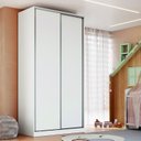 Ver imagem 1 de Guarda-Roupa Infantil 2 Portas de Correr 3 Gavetas Domus Branco