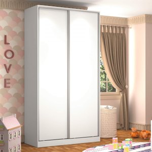 Guarda-Roupa Solteiro 2 Portas 3 Gavetas Rc2005