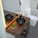 Ver imagem 1 de Cuba de Apoio para Banheiro R30w Redonda Compace