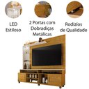 Ver imagem 2 de Painel para TV de até 65" com LED Oscar Naturale/Off White