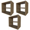 Ver imagem 3 de Conjunto 3 Nichos Prateleira para Quarto Infantil