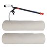 Rolo de Tinta para Rolo de Pintura com Reservatorio Kit 2 Uni sem Suporte Pinta Parede Teto Deck Obr - 1