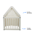 Ver imagem 6 de Casinha de Brinquedo Infantil com Cercadinho e Cabana Creme