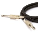 Ver imagem 2 de Cabo P10 para P10 Mono - Preto 3 Metros