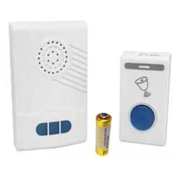 Campainha Sem Fio Wireless 100 Metros 36 Toques Residencial - 2
