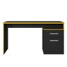 Mesa para Computador Gamer DRX-4000 Preto/Amarelo - Bela Móveis - 1