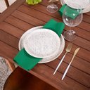 Ver imagem 3 de Kit Guardanapos Basic 2 Peças 35cm X 35cm Tecido Oxford 100% Poliéster - Verde