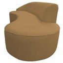 Ver imagem 7 de Sofá Curvo 3 Lugares 180cm Eron Braço Direito Bouclé Camel - Nexta Casa