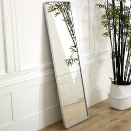 Espelho Grande Retangular Corpo Inteiro com Moldura em Metal 150 X 60 Cm - 6