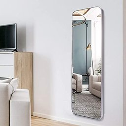Espelho Grande Retangular Corpo Inteiro com Moldura em Metal 150 X 60 Cm - 1