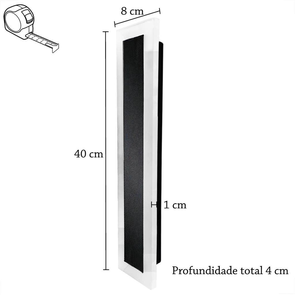 2 Arandela Area Externa Borda Luminosa Cabeceira Led Bet02 - 7