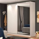 Ver imagem 1 de Guarda-Roupa Solteiro 1 Espelho 2 Portas 3 Gavetas Rc2006