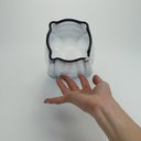 Ver imagem 5 de Vaso Decorativo Enfeite Casa Planta Home&Co Vidro 28x15x15cm Marrom